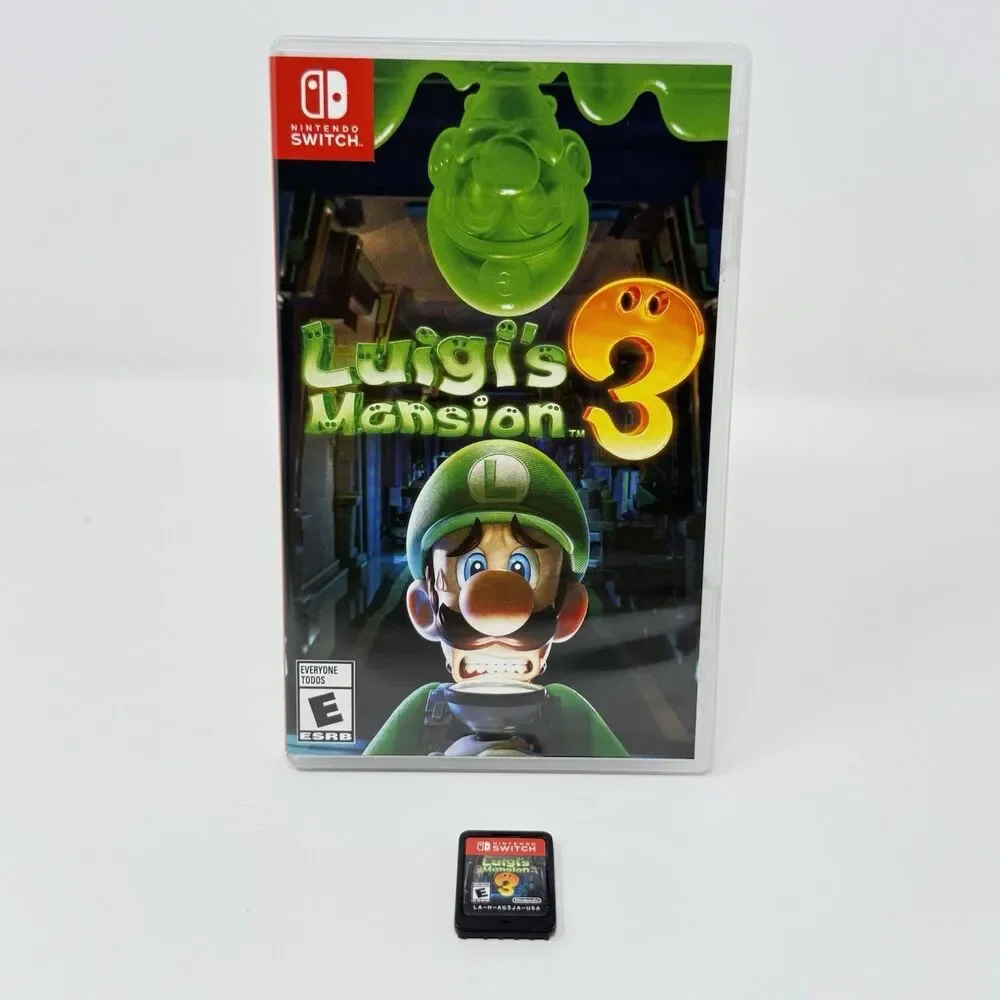 Luigis Mansion 3 Nintendo Switch Complete CIB Tested
